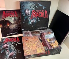 Fury of Dracula Gioco da Tavolo Terza Edizione, Fantasy Flight Gothic Horror, Completo