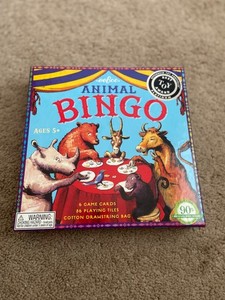 Eeboo Cardgame Animal Bingo (2006 Ed)