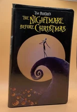 The Nightmare Before Christmas VHS 1993 Clamshell G Condition *Buy 2 Get 1*