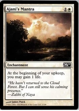 Ajani's Mantra - C - Magic 2011 (M11) - 2 - NM - Normal