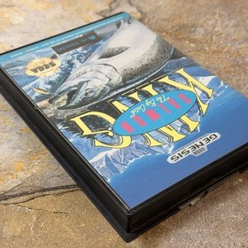 King Salmon: The Big Catch Case & Cartridge - Sega Genesis