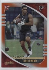 2020 Panini Absolute Rookie Spectrum Orange 34/75 Jared Pinkney #166 0c4