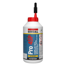 Soudal PRO 45P Waterproof D4 Wood Adhesive Strong Bond 750g