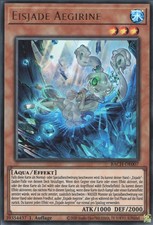 YuGiOh Eisjade Aegirine BACH-DE007 Ultra Rare Excellent 1st