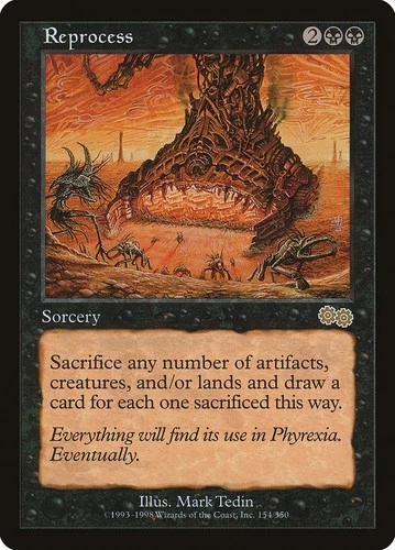 MTG - Reprocess - Urza's Saga - X1 - (HP) -