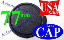 77mm Sanp-on Front Plastic Safety Lens Cap Dust Cover 77 mm