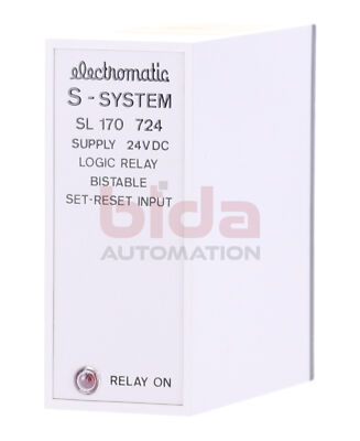Electromatic S-System SY 170 724 Logikrelais bistabil logic relay bistable -seal