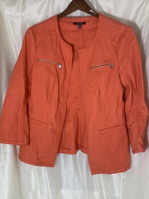 Rafaella Women s Elegant Jacket Red Size ? Used Excellent