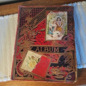 洋書 A VICTORIAN SCRAPBOOK Victorian Dandy Scrapbook Paper