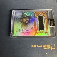 2022 Topps Dynasty Jumbo Patch Auto Eloy Jimenez Auto #6/10 Auto Whitesox 