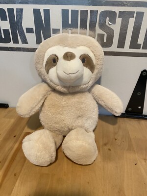 KELLYTOY Baby Sloth 12" Plush Rattle Cute Soft Stuffed Animal Crinkle ...