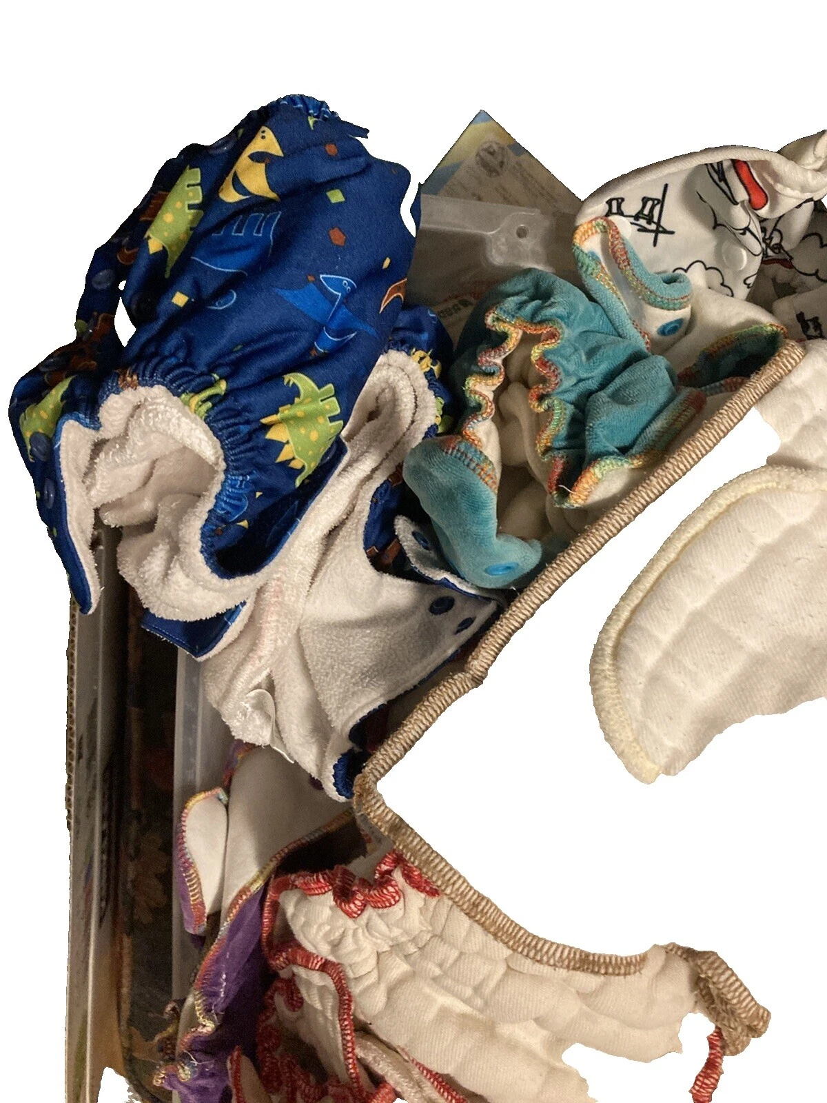 Многоцветные тканевые подгузники bumGenius одного размера наиболее подходят для новорожденных