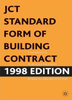 Jct Standard Form of Building Contract (Building & Surveying) By