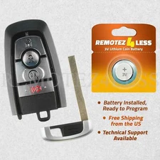For 2019 2020 2021 Ford Ranger Replacement Remote Start Key Fob Uncut Blade 4b