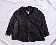 Mad Design Retro Denim Cropped Coat