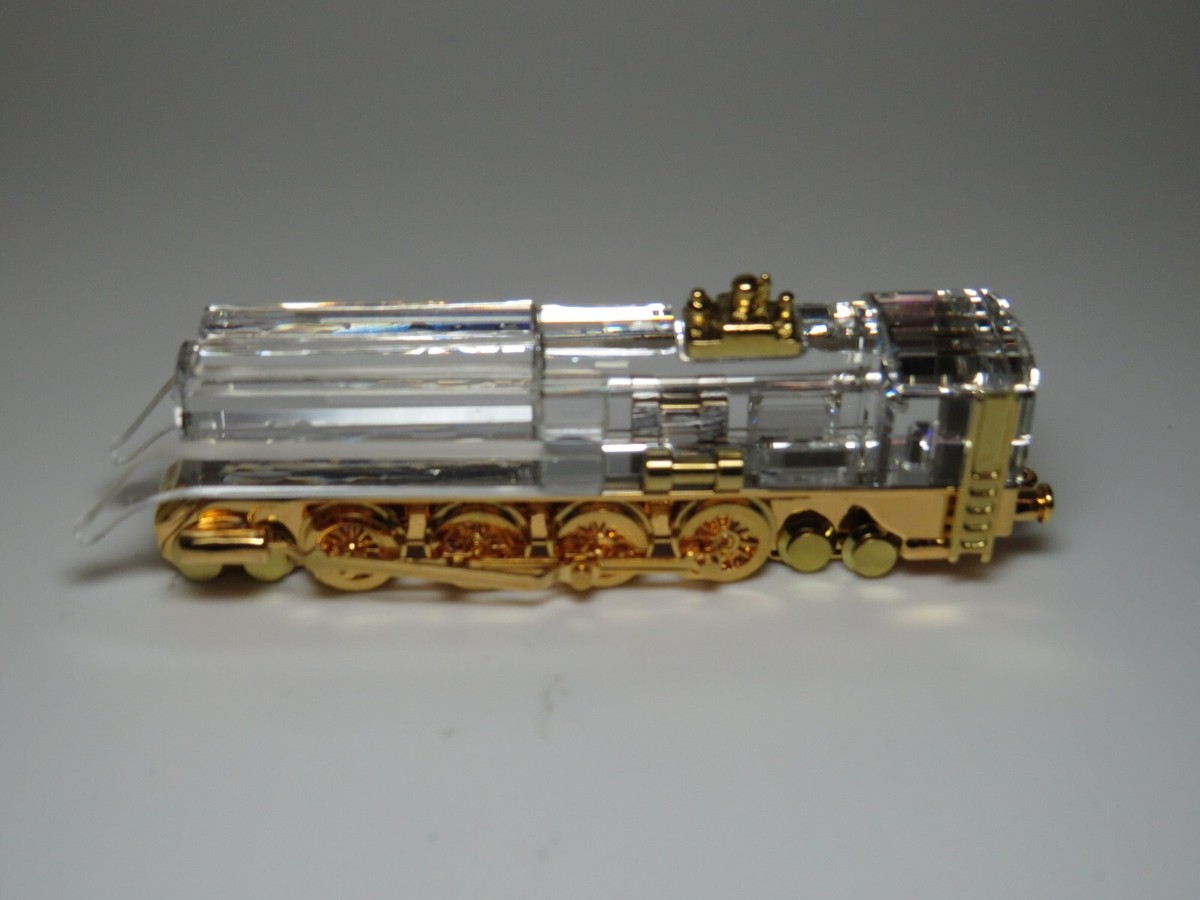 Swarovski Locomotive W/ Tender Crystal Memories Figurine 9461 NR