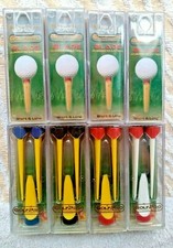 NEW 36 Tees Blade STRONG GOLF TEES RUBBER HEAD AnchorCORD TEE HIGH-IMPACT