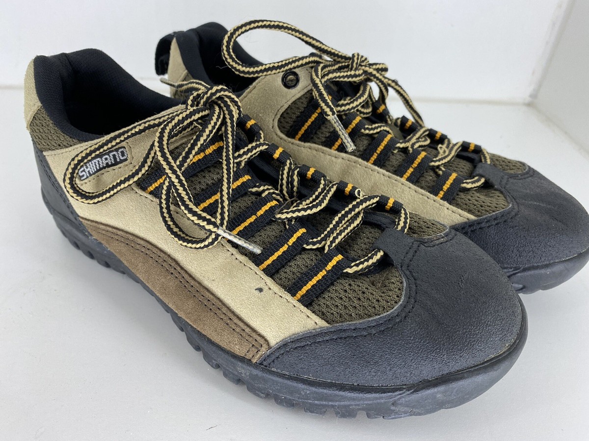 Chaussures Shimano SH-M033B VTT Femme – Taille 38, Grises, Lacets, Occasion