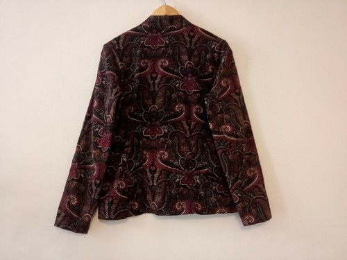 Vintage Paisley Ladie's Jacket Size S - Very Good Condition - Picture 4 of 7