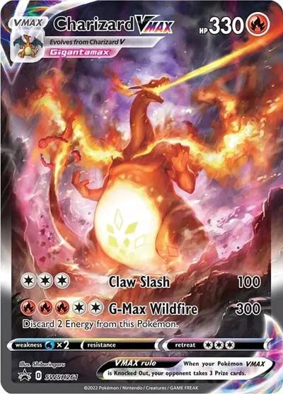 Charizard VMAX SWSH261 Sword & Shield Black Star Promo Pokemon