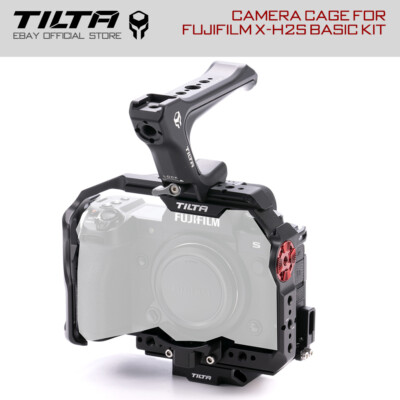 TILTA Full Camera Cage Holder TA-T36-FCC-B Basic Kit für Fujifilm X-H2 X-H2S