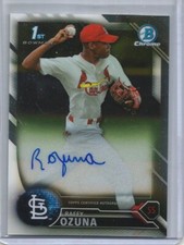 Raffy Ozuna 2016 Bowman Chrome Autograph Rookie