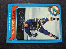 1979-80 Topps Hockey Card # 57 Larry Patey - St. Louis Blues (NM)