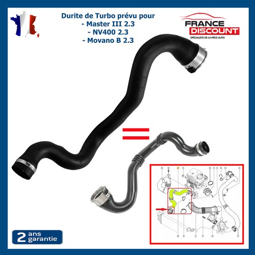 TUBO TURBO MANICOTTO INTERCOOLER PER RENAULT LAGUNA ESPACE 2.0 DCI
