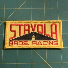 Vintage Hat Patch Stavola Brothers Racing NASCAR 4  4P