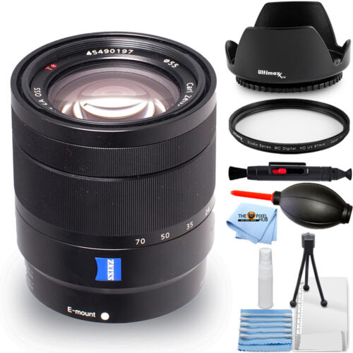 Sony Vario-Tessar T* E 16-70mm f/4 ZA OSS Lens - Essential UV Filter Bundle - Picture 1 of 3