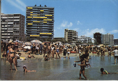 Old Postcard - Alicante - Playa San Juan