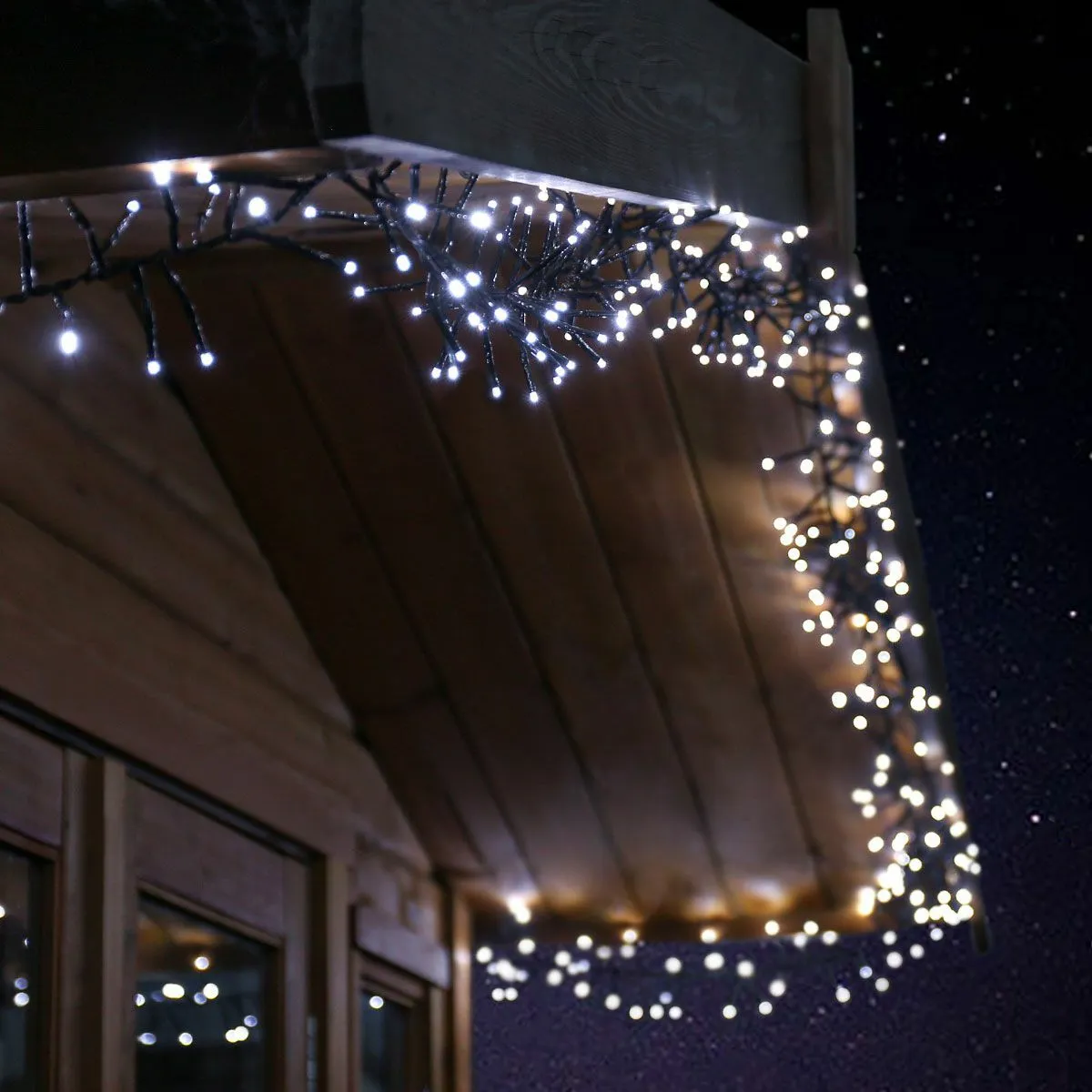 comfortabel Verdraaiing Wedstrijd 300 LED Cluster Fairy Christmas Tree Lights Indoor Outdoor Xmas Battery  Operated | eBay
