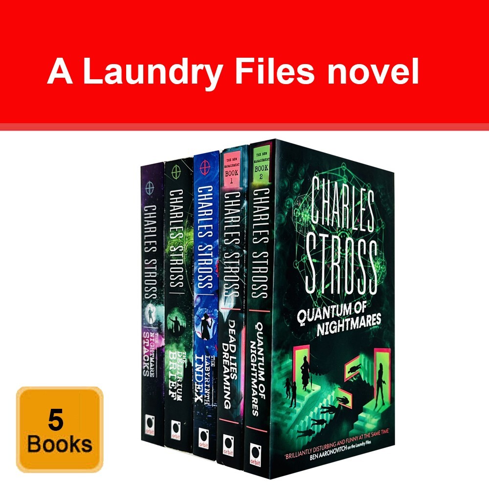 Laundry Files book Series 7-11 Collection 5 Books Set by Charles Stross NEW Pack