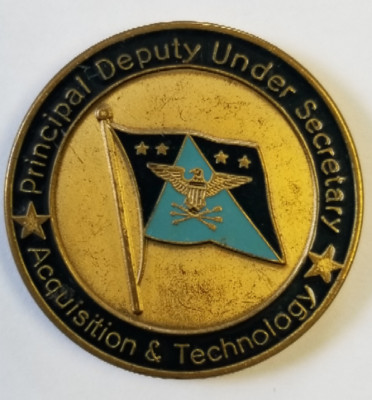 DOD Dept of Defense Principal Deputy Under Secretary of Acquisition & Technology
