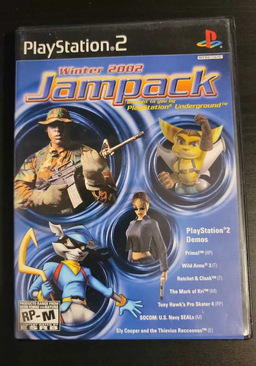 PlayStation Underground Jampack: Winter 2002 - Playstation 2