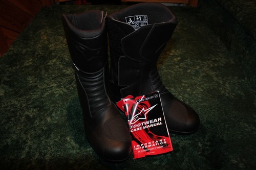 Alpine Star Alpha motorcycle Touring Waterproof Size 12 New With Tags.. - Picture 3 of 5