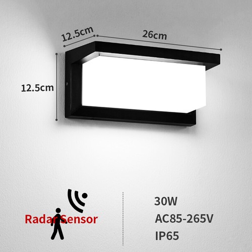 Extra Large LED Outdoor Wall Light Waterproof IP65 Radar Motion Sensor Led Light - Picture 14 of 20