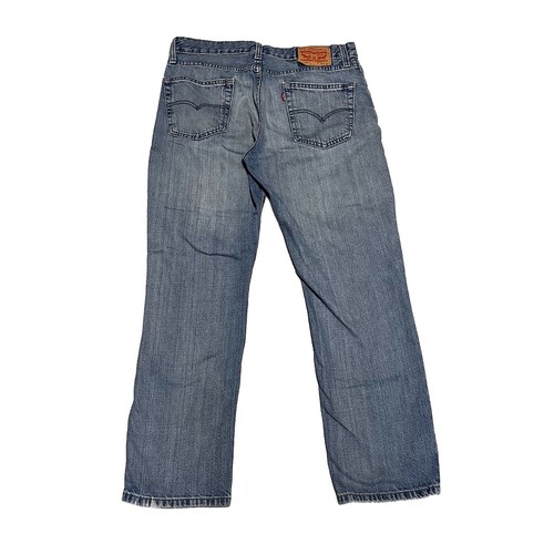 Levi’s 514 Herren Blue Denim Jeans Medium Wash Faded Straight Leg 33x28.25 - Bild 2 von 11