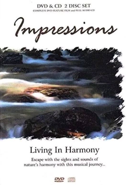 IMPRESSIONS LIVING IN HARMONY DVD & CD NEW SEALED + FREE UK POST #250