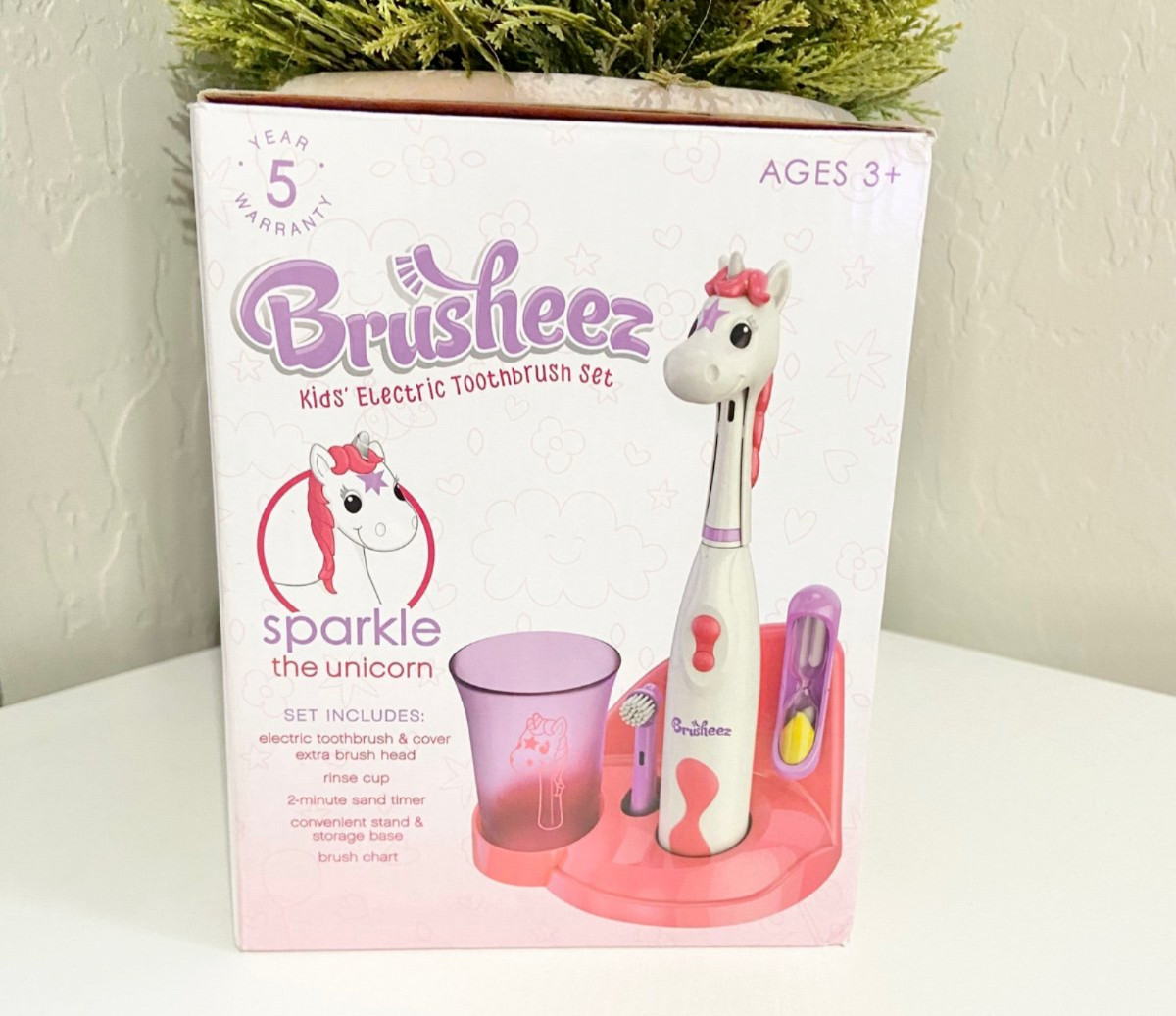 Brusheez Kid's Electric Toothbrush Set - Soft Bristles, Easy