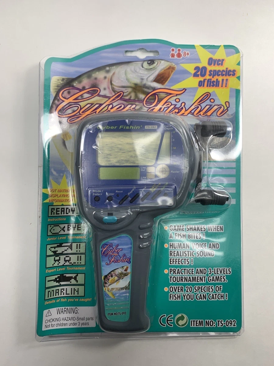 Cyber Fishin' Hand Held Electronic Fishing Game TS-092 New Free Shipping