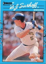 1990 Donruss Best of the AL B.J. Surhoff Milwaukee Brewers #78