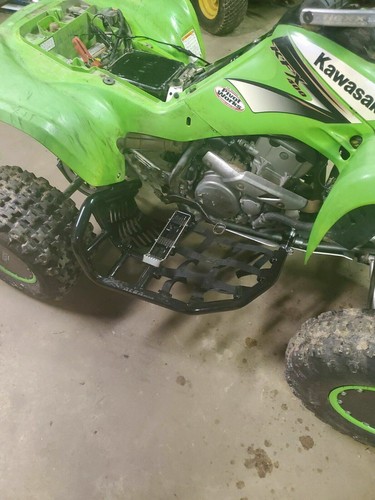 Suzuki LTZ 400 Nerf Barras Pro Peg 09 en adelante Alba Racing Negro/Negro 185 T7 BB - Imagen 4 de 5