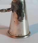 Wallace Candle Snuffer Twist Stem Sterling Silver & Wooden Handle — photo 8