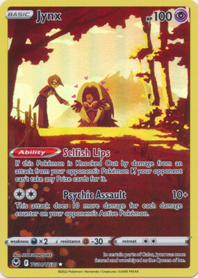 Jynx - TG04/TG30 Ultra Rare Silver Tempest NM Pokemon TCG
