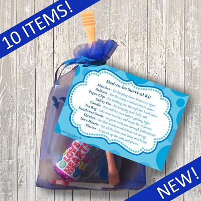 Dad to be Survival Kit Baby Shower Gift Present New Father