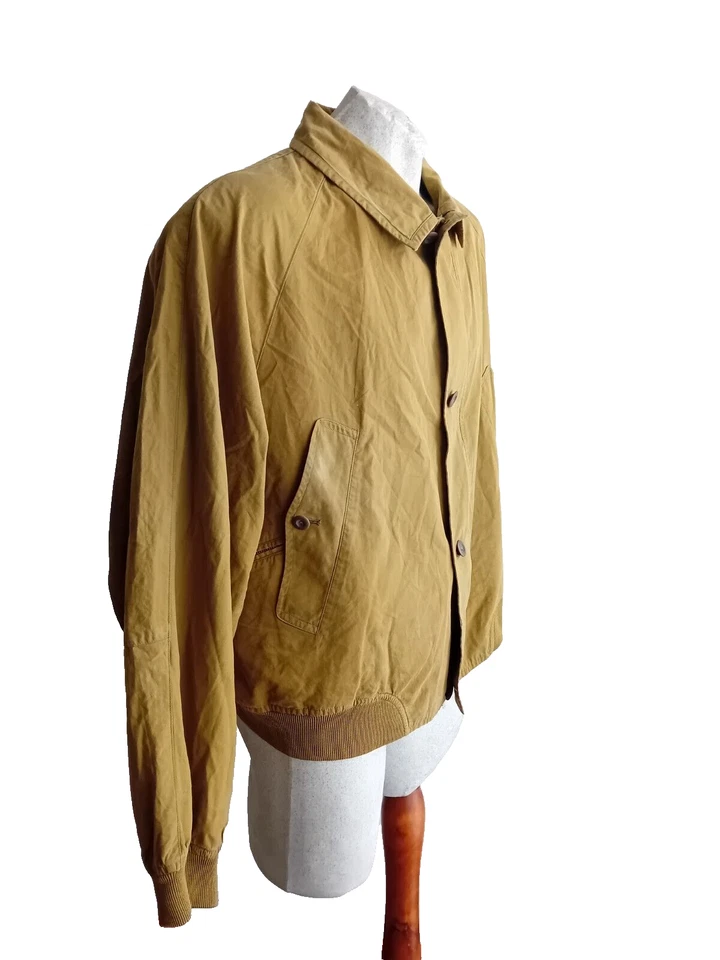 ALLEGRI MILANO Giacca da uomo sportswear giubbino mezza stagione cammello tg XL - Immagine 2 di 4