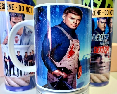 Custom Dexter New Blood Microvave Safe Ceramic Coffee Tea Mug 15 oz