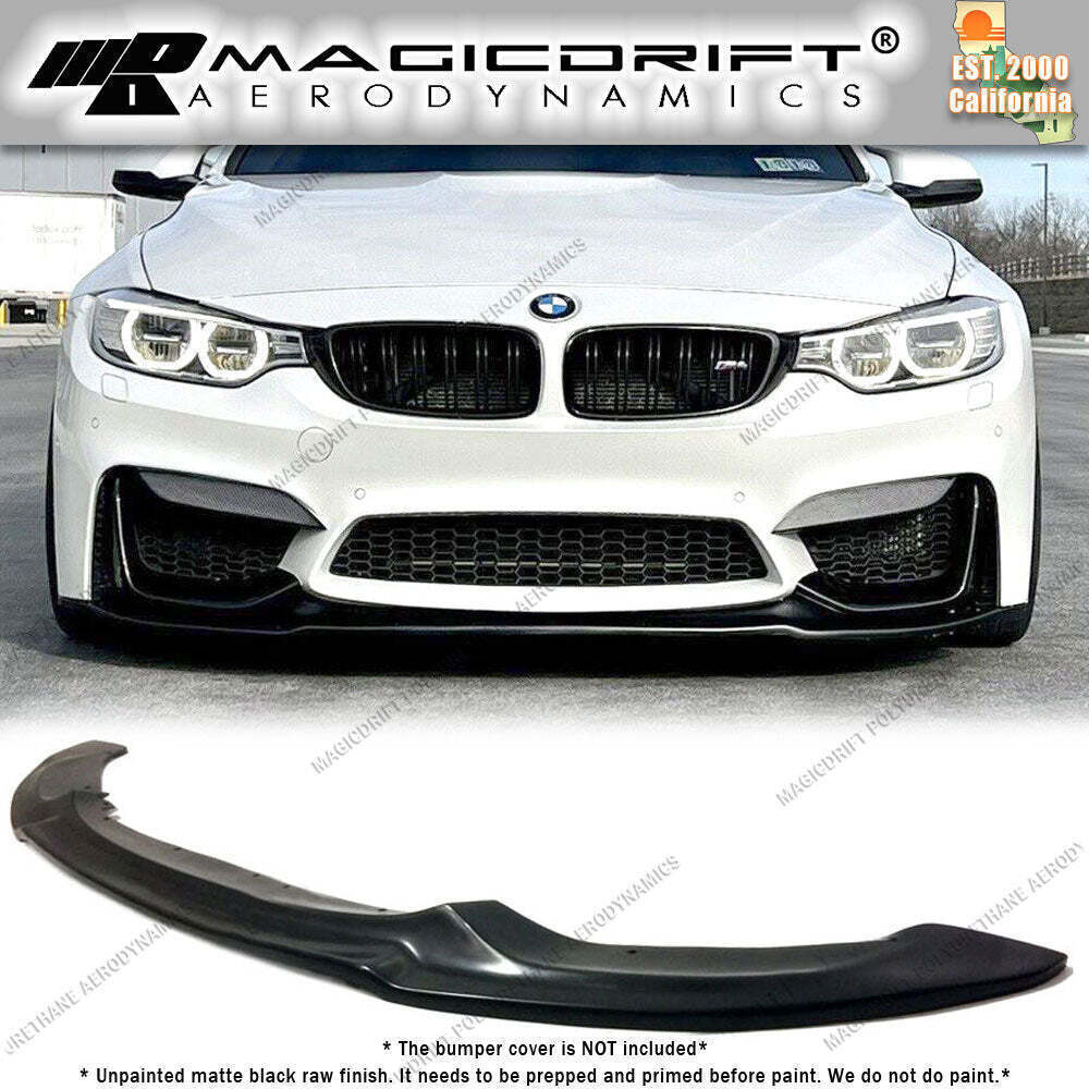 Fits 2015-2020 BMW F80 M3 F82 M4 VRS Style Front Bumper Lip