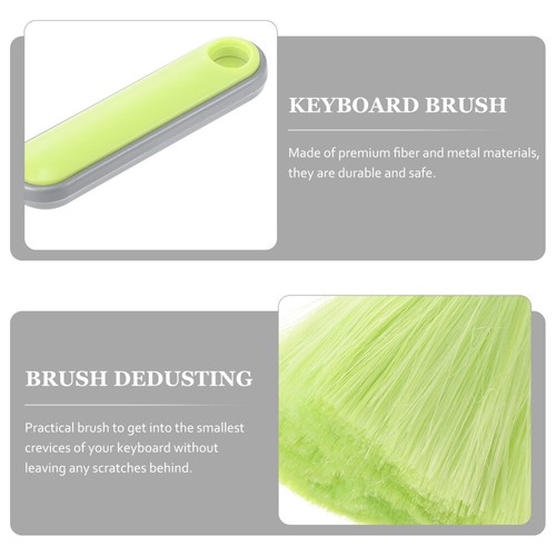 2 Pcs Keyboard Brush Cleaning Duster Mini for Desk Practical - Afbeelding 4 van 10